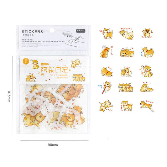 Cute diary decoration hand account small sticker
