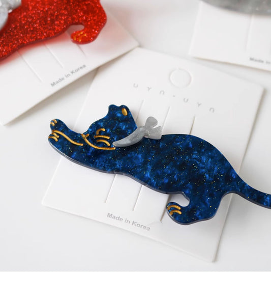 Cute Hairpin Kitten Duckbill Clip Side Headdress