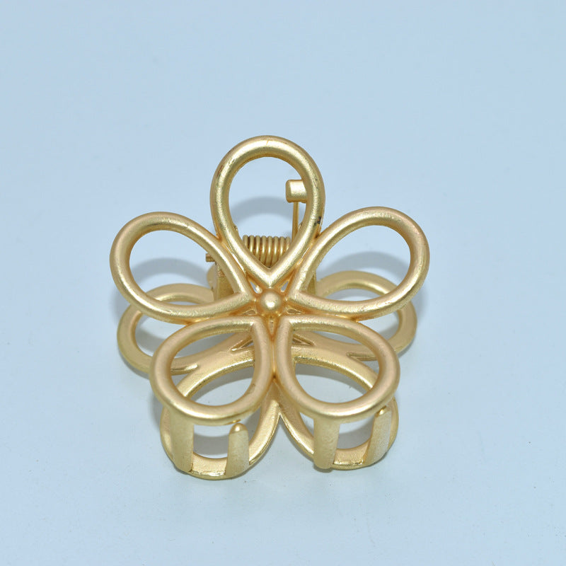 Golden hair accessory hair clip