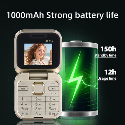 The New 2G Foldable Phone Features Dual SIM Dual Standby For Calls, Text Messages And Music, Making It Suitable For Travel, Outdoor Activities And As A Backup Phone