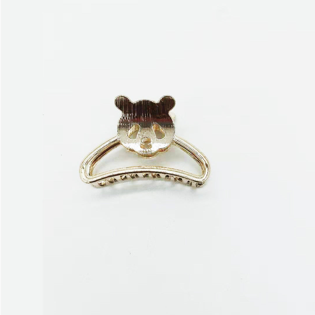 Golden hair accessory hair clip