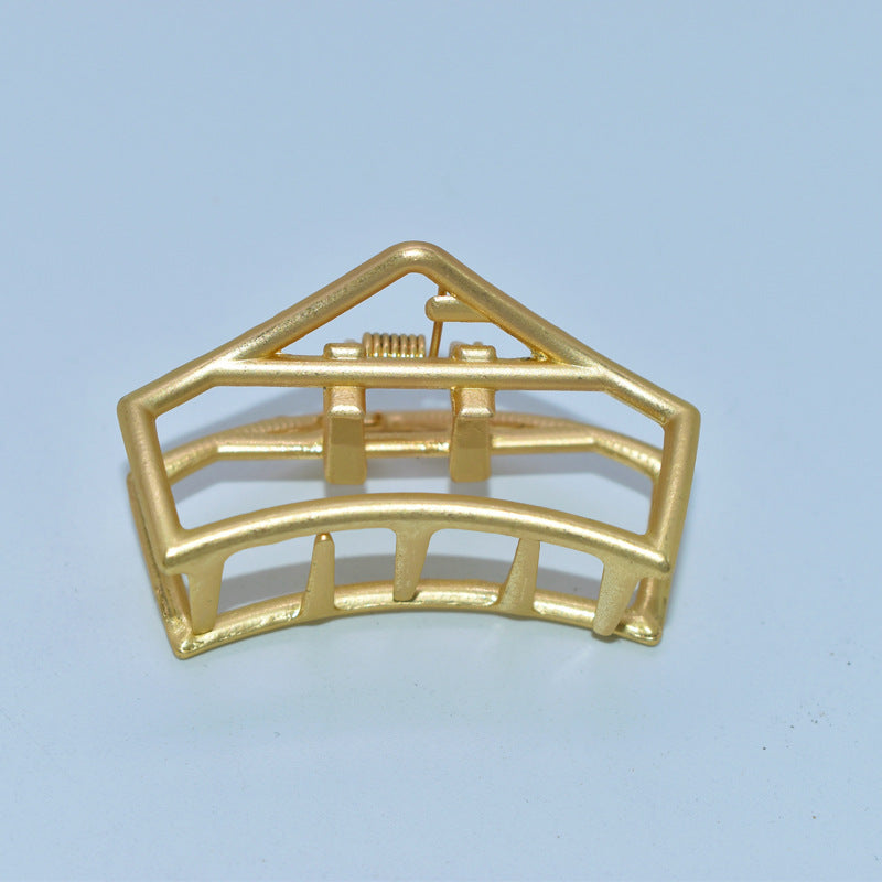 Golden hair accessory hair clip