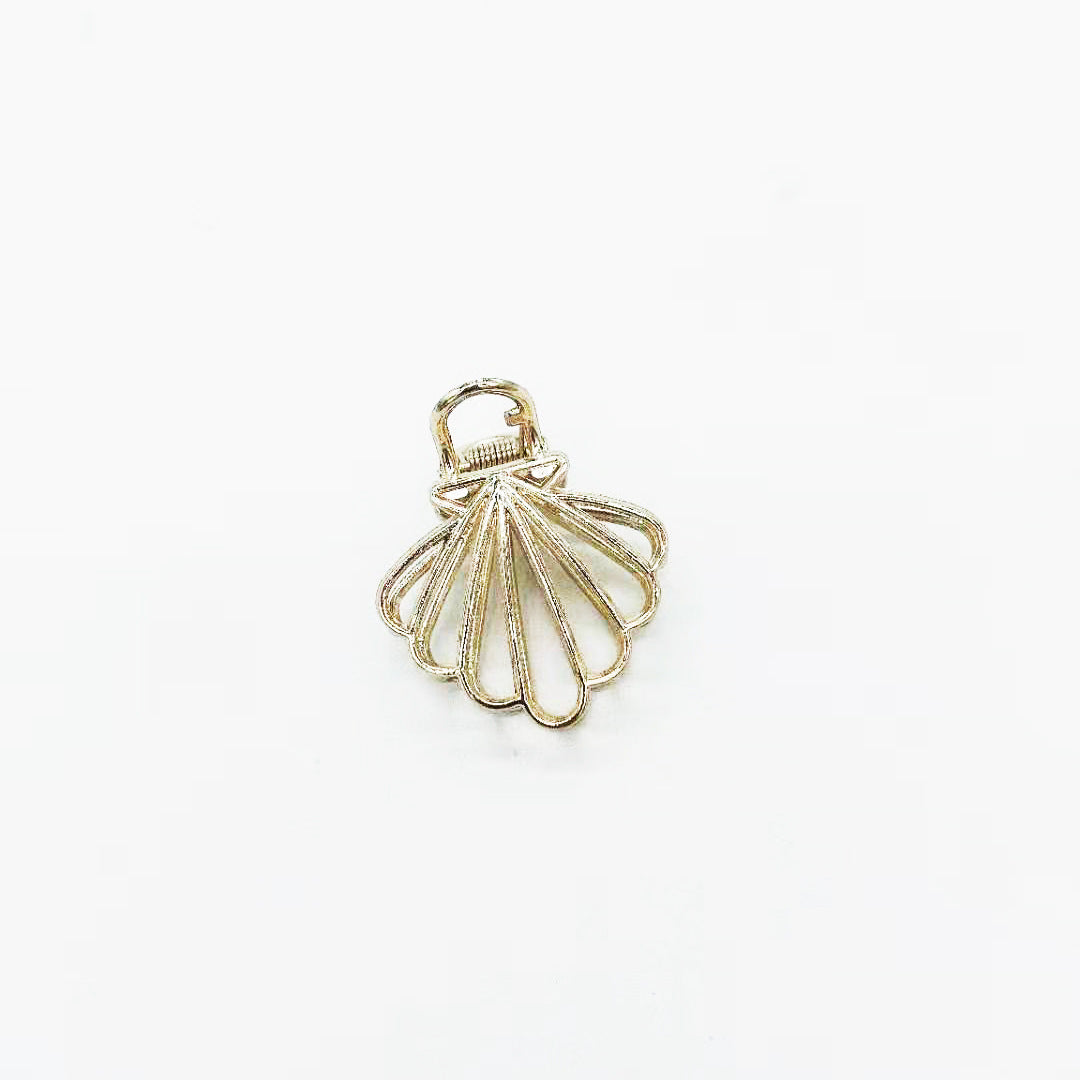 Golden hair accessory hair clip