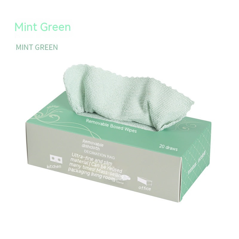 Home Fashion Removable Kitchen Dishcloth