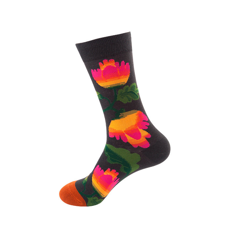 European and American street trend socks skateboard