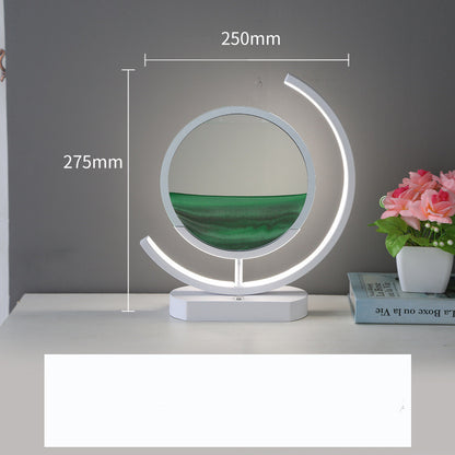 Decompression 3D Quicksand Table Lamp Creative Office
