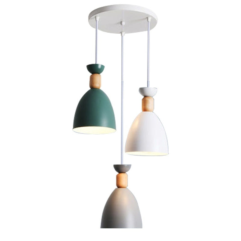 Dining Room Chandelier Three-head Dining Table Lamp Modern Bar Counter