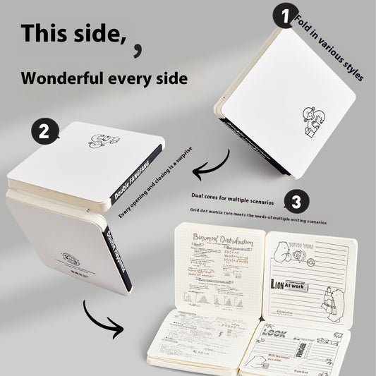 Simple Journal Book Style Stacked Book