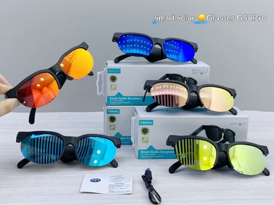 AI Smart Translation Bluetooth Earphone Glasses