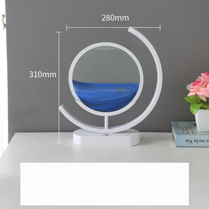 Decompression 3D Quicksand Table Lamp Creative Office