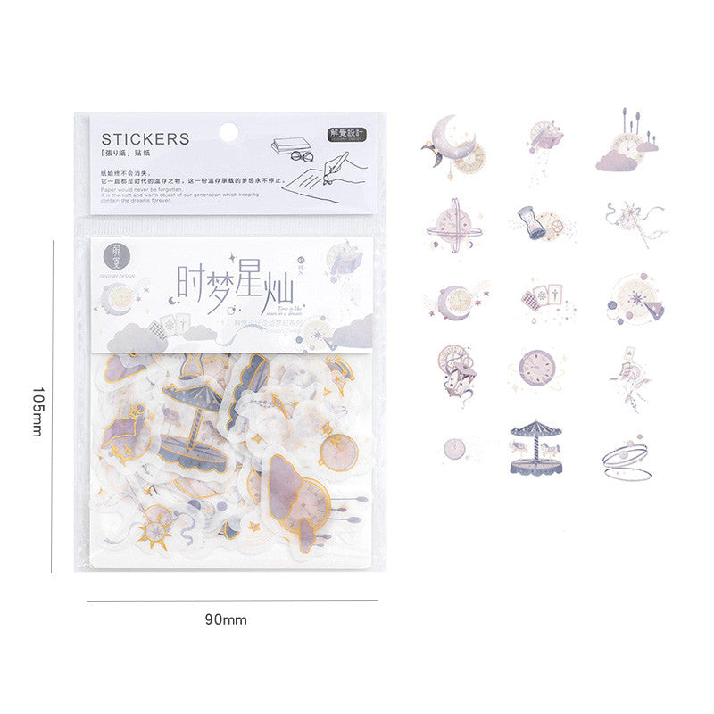 Cute diary decoration hand account small sticker