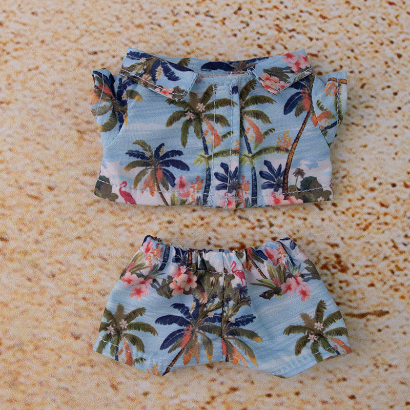 Summer Swimwear Blind Box Clothing Pendants Sitting Dolls Party Outfits Clothing Sets