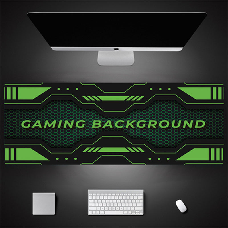 Industrial Style Tech Oversized Seam Keyboard Mouse Desk Pad