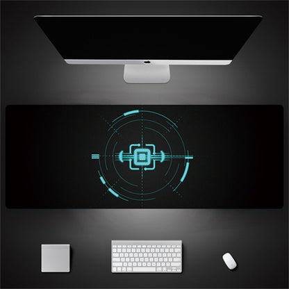 Industrial Style Tech Oversized Seam Keyboard Mouse Desk Pad