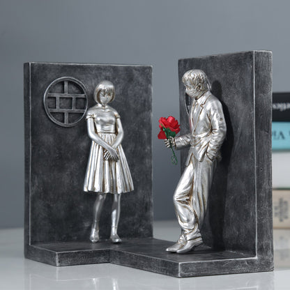 Modern Creative Bookends Books Stand By Ornaments