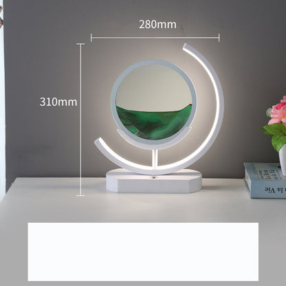 Decompression 3D Quicksand Table Lamp Creative Office