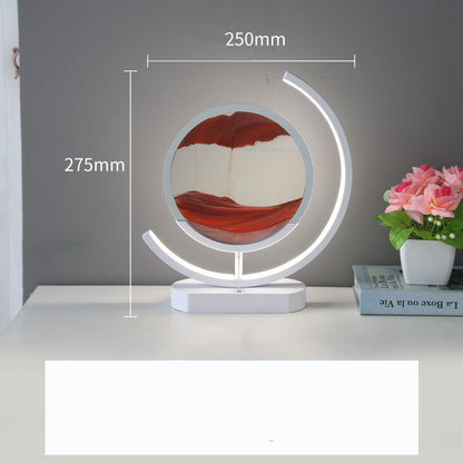 Decompression 3D Quicksand Table Lamp Creative Office