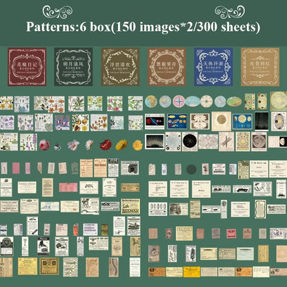 300 Journal Diary DIY Decorative Sealing Stickers